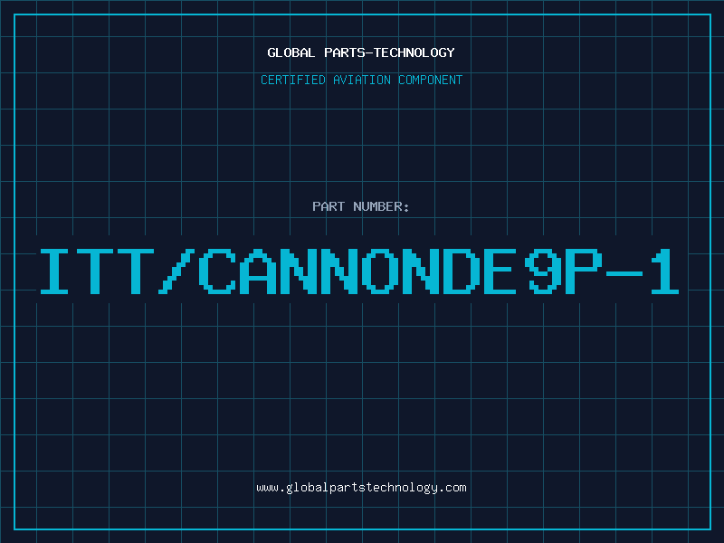 Aviation Part ITT/CANNONDE9P-1