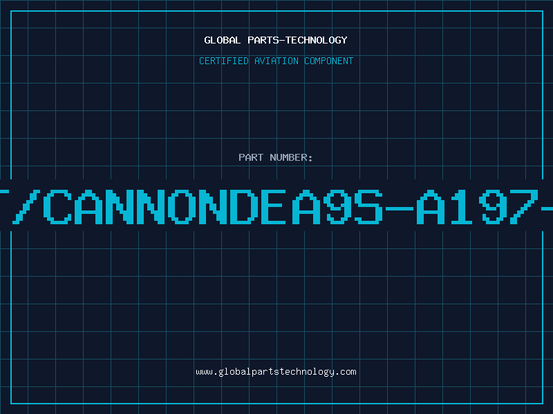 Aviation Part ITT/CANNONDEA9S-A197-FO