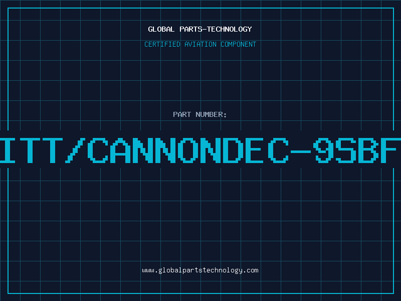 Aviation Part ITT/CANNONDEC-9SBF