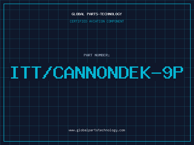 Aviation Part ITT/CANNONDEK-9P