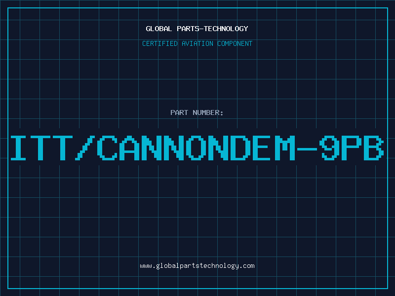 Aviation Part ITT/CANNONDEM-9PB