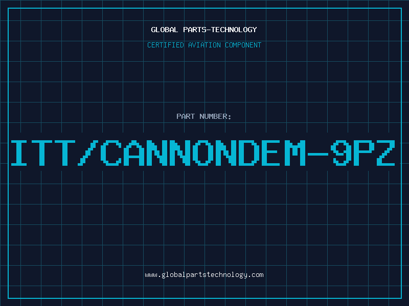 Aviation Part ITT/CANNONDEM-9PZ