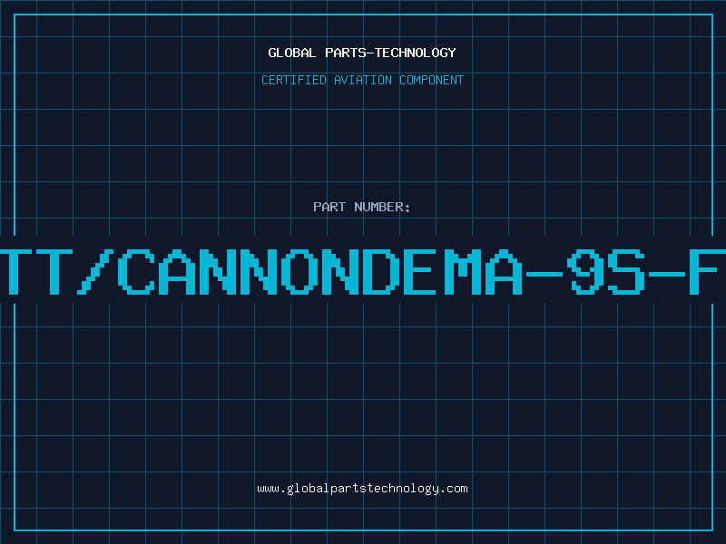 Aviation Part ITT/CANNONDEMA-9S-FO