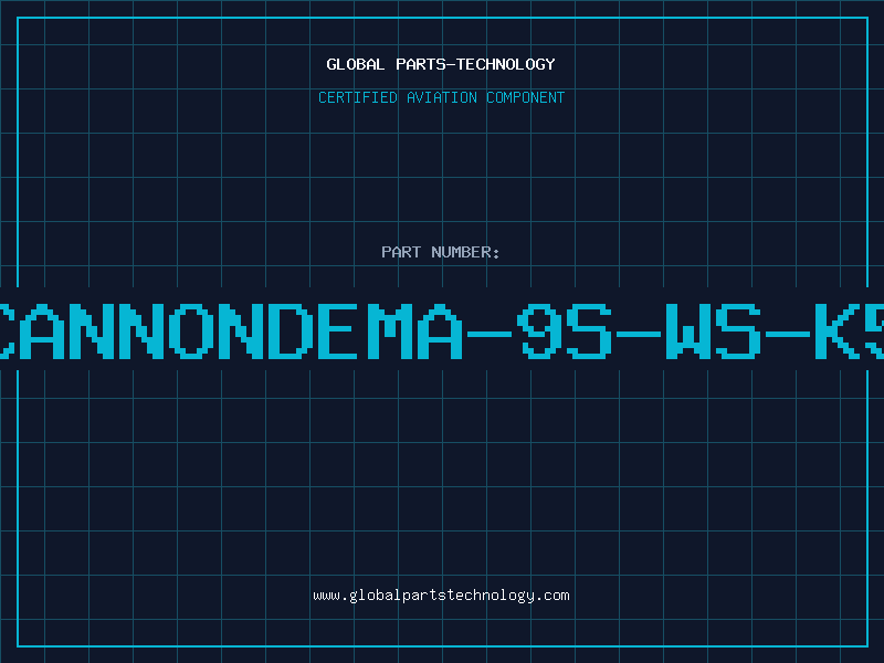 Aviation Part ITT/CANNONDEMA-9S-WS-K55-FO