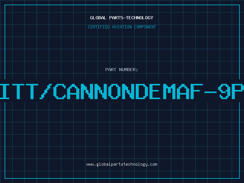 Aviation Part ITT/CANNONDEMAF-9P