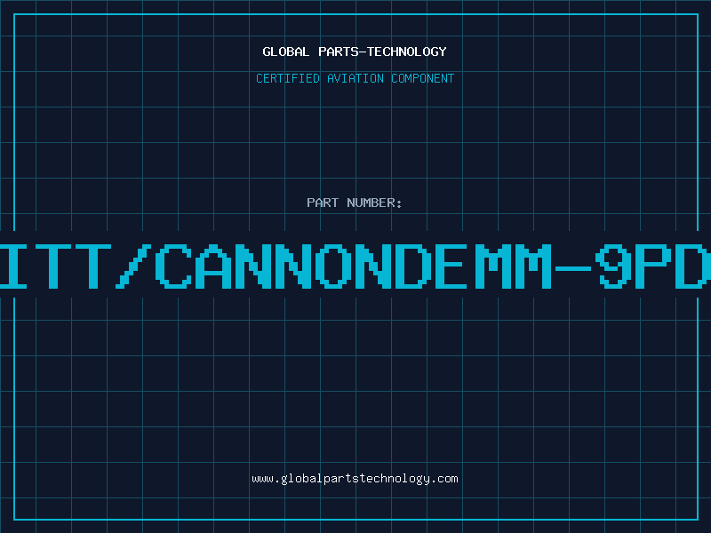 Aviation Part ITT/CANNONDEMM-9PD
