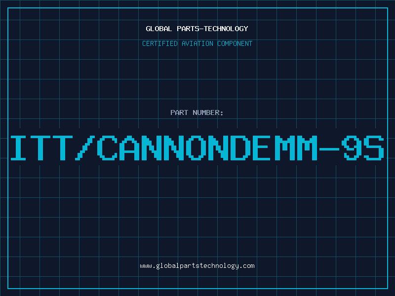 Aviation Part ITT/CANNONDEMM-9S