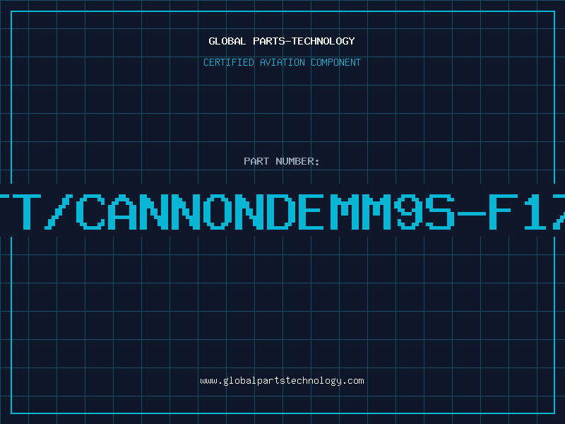 Aviation Part ITT/CANNONDEMM9S-F179