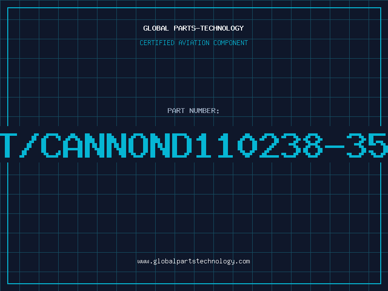 Aviation Part ITT/CANNONd110238-35-l