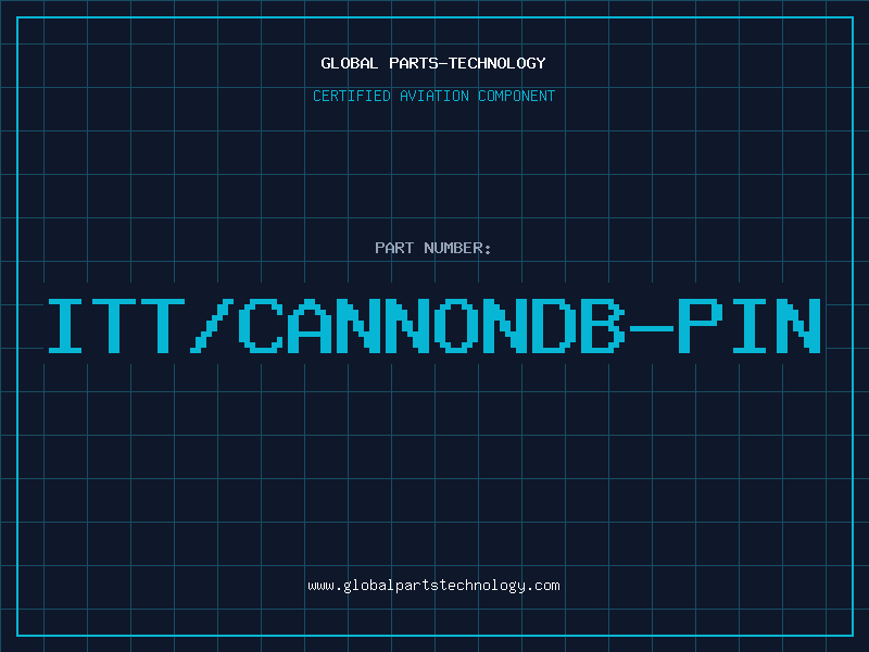 Aviation Part ITT/CANNONdb-pin