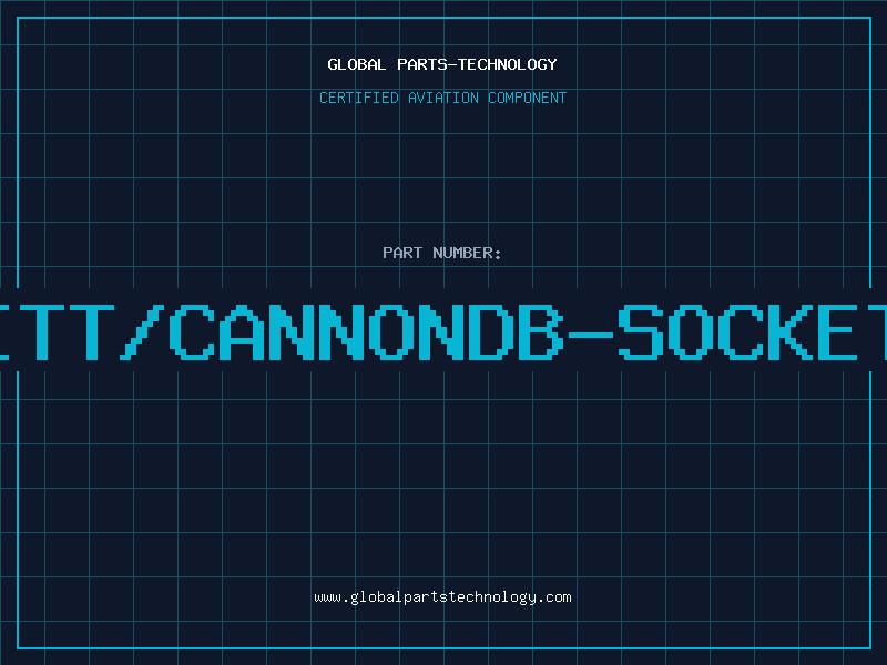 Aviation Part ITT/CANNONdb-socket