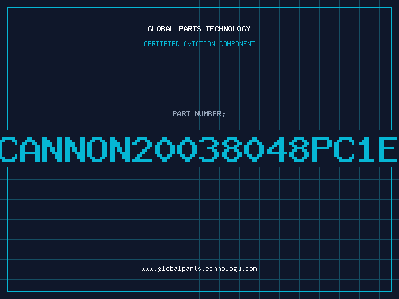 Aviation Part ITTCANNON20038048PC1E35A