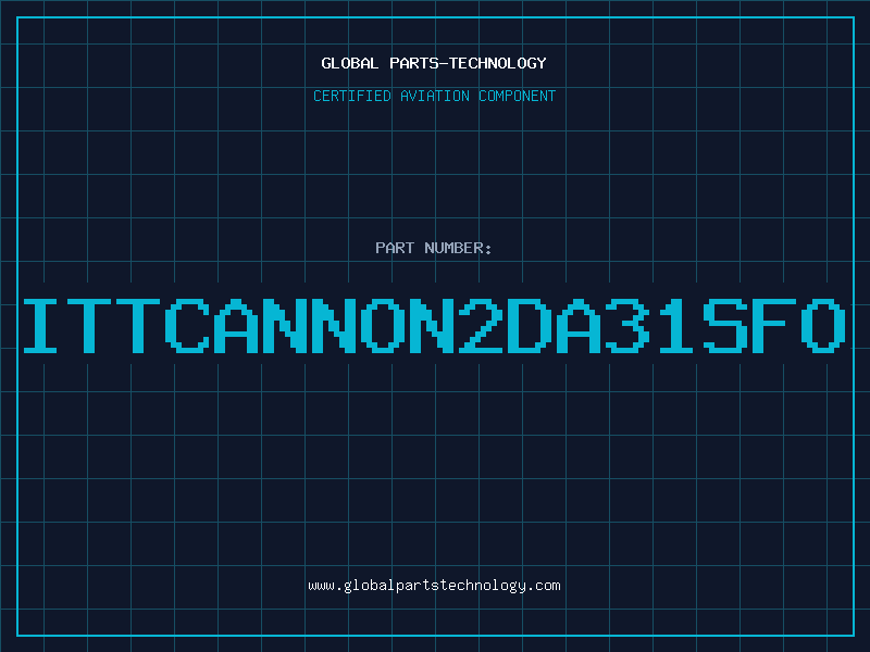 Aviation Part ITTCANNON2DA31SFO