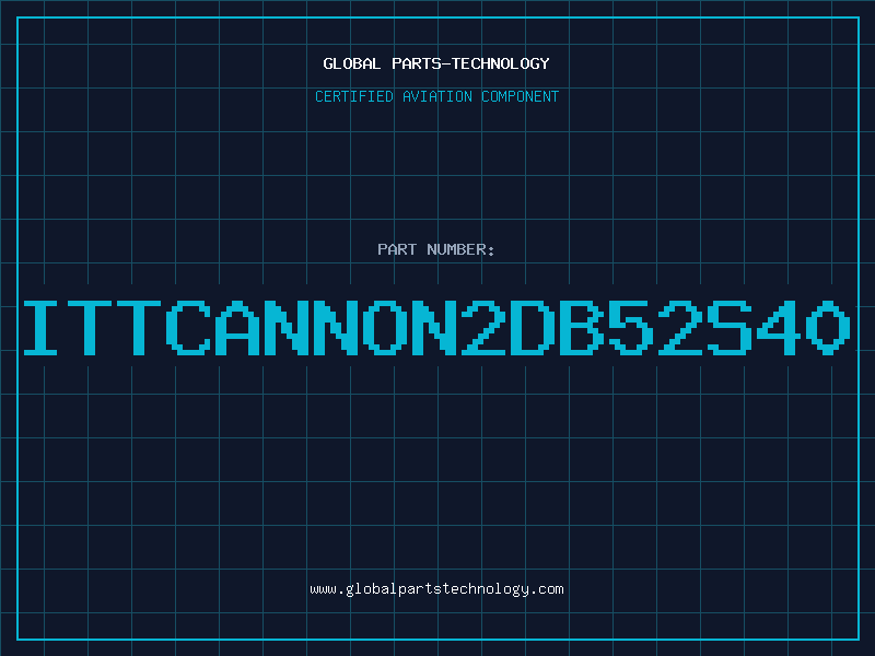 Aviation Part ITTCANNON2DB52S40