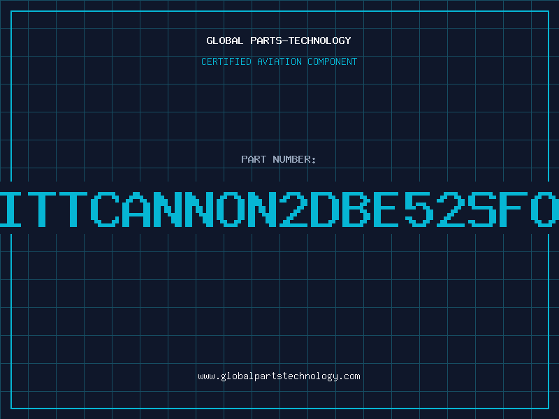 Aviation Part ITTCANNON2DBE52SFO