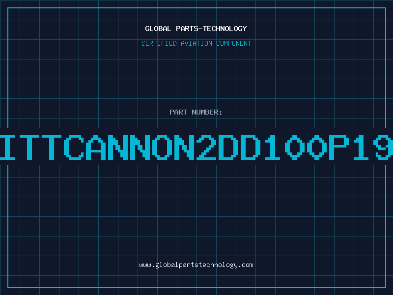 Aviation Part ITTCANNON2DD100P19