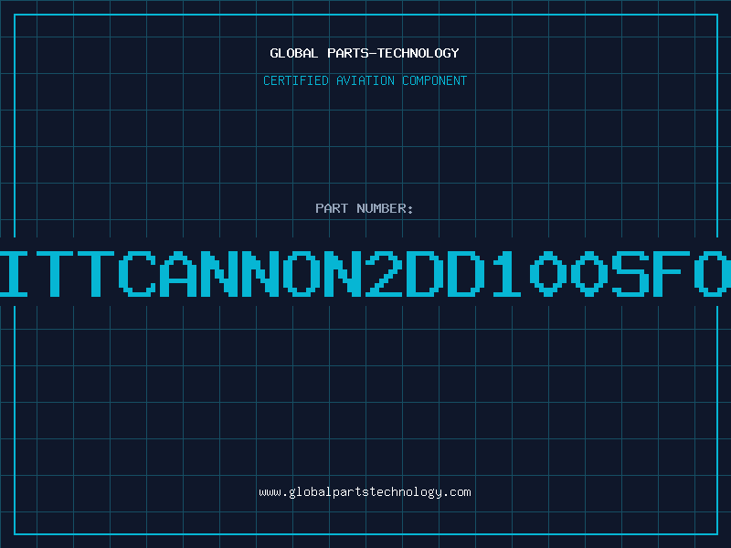 Aviation Part ITTCANNON2DD100SFO