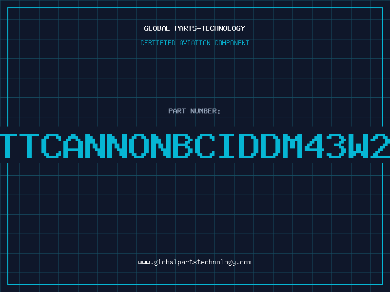 Aviation Part ITTCANNONBCIDDM43W2S