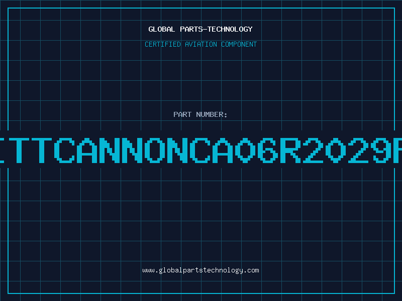 Aviation Part ITTCANNONCA06R2029P