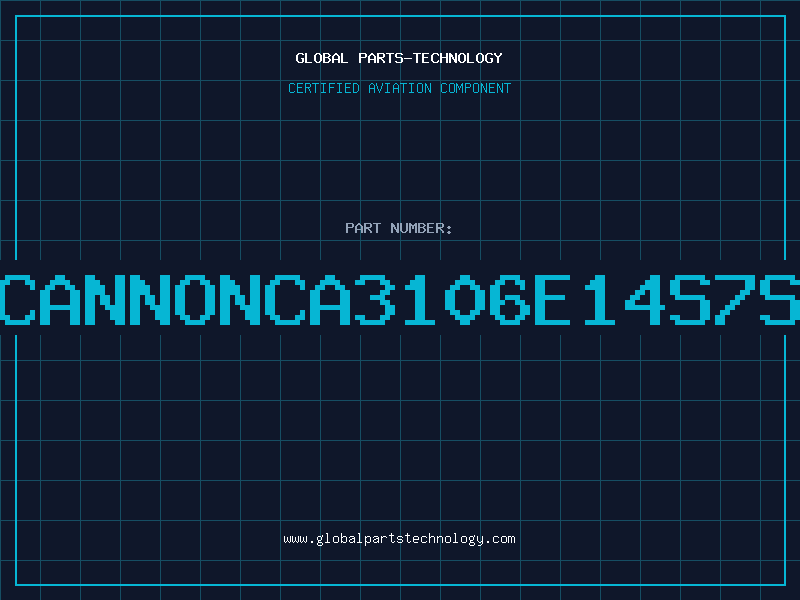 Aviation Part ITTCANNONCA3106E14S7SB15