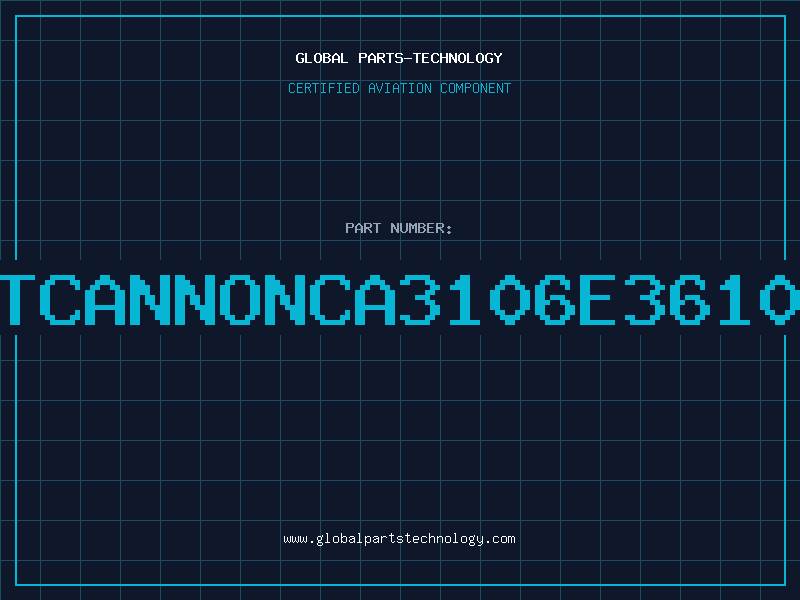 Aviation Part ITTCANNONCA3106E3610PB