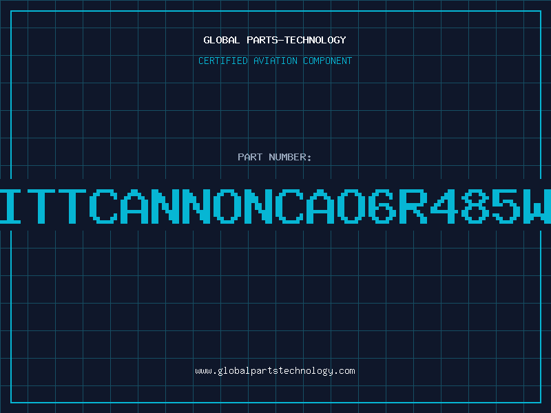 Aviation Part ITTCANNONCAO6R485W