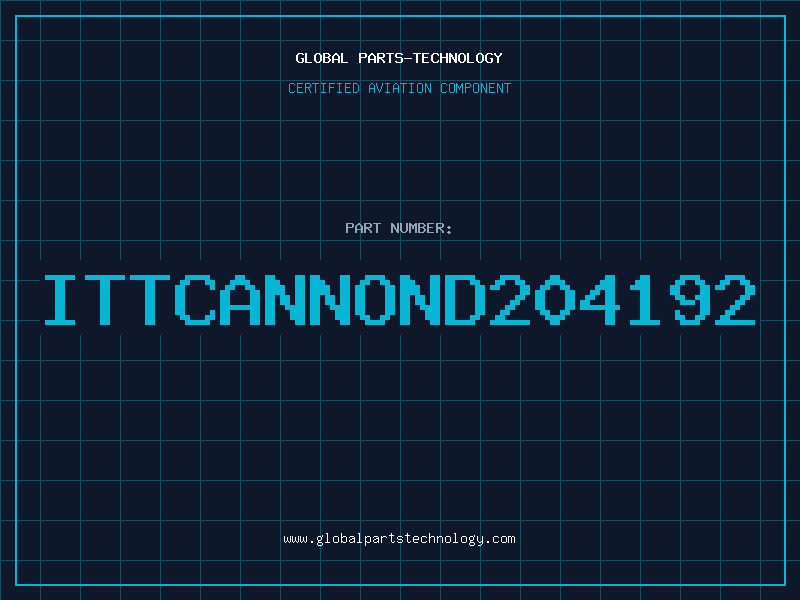Aviation Part ITTCANNOND204192