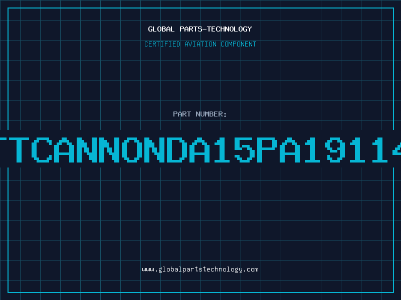 Aviation Part ITTCANNONDA15PA191142