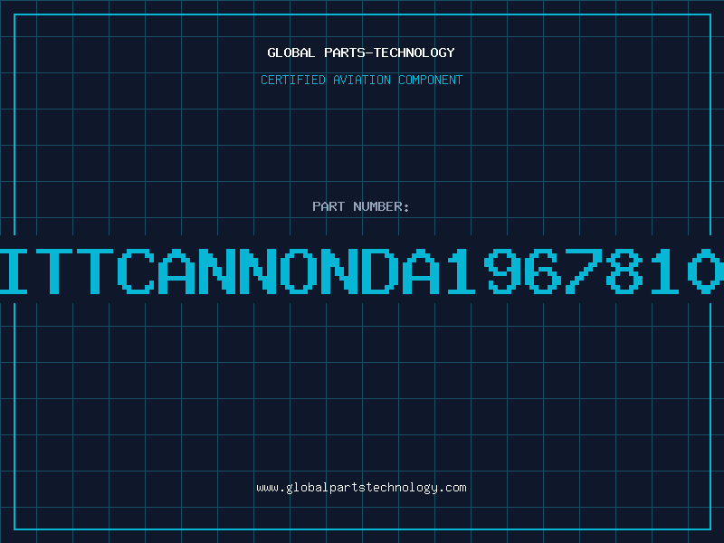 Aviation Part ITTCANNONDA1967810
