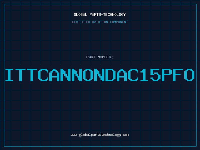 Aviation Part ITTCANNONDAC15PFO