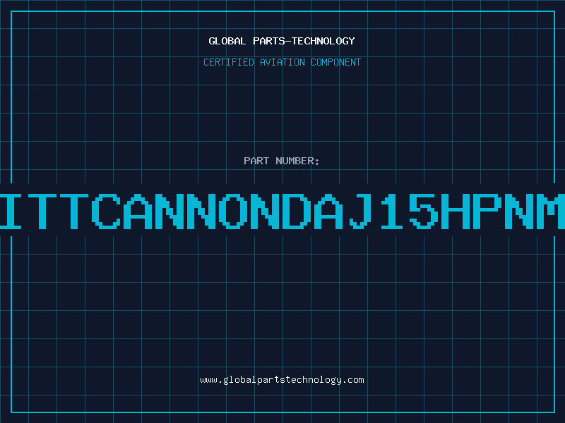 Aviation Part ITTCANNONDAJ15HPNM