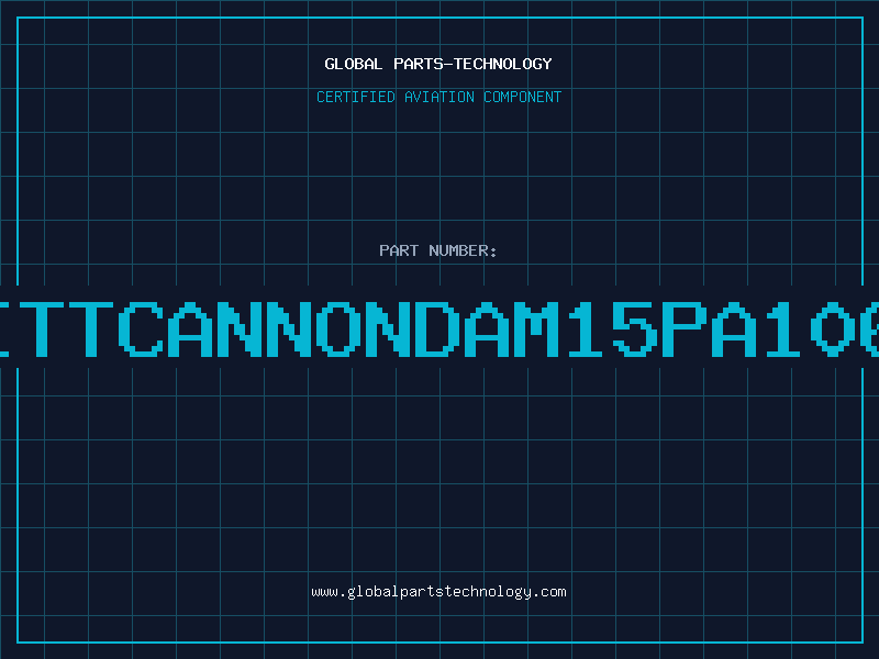 Aviation Part ITTCANNONDAM15PA106