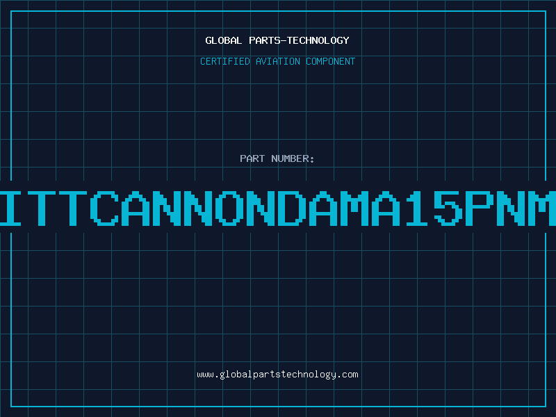 Aviation Part ITTCANNONDAMA15PNM