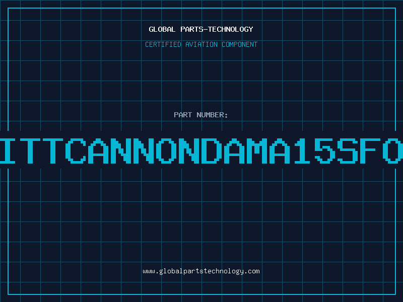 Aviation Part ITTCANNONDAMA15SFO