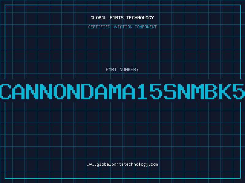 Aviation Part ITTCANNONDAMA15SNMBK52FO