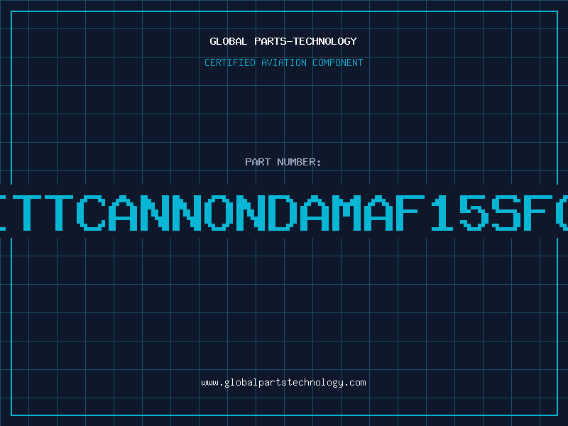 Aviation Part ITTCANNONDAMAF15SFO