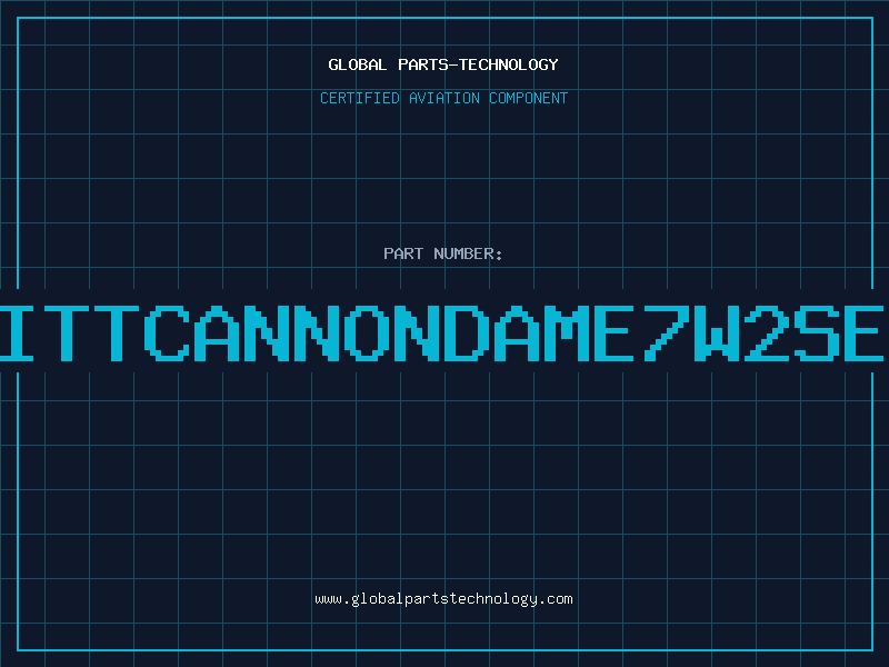 Aviation Part ITTCANNONDAME7W2SE