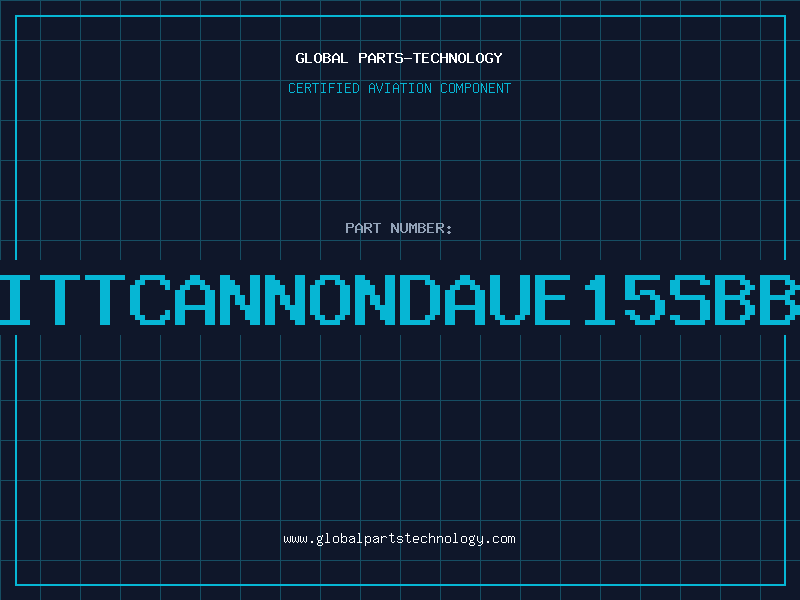 Aviation Part ITTCANNONDAUE15SBB