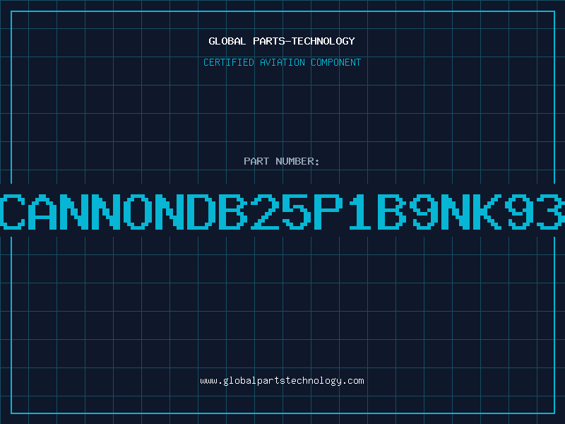 Aviation Part ITTCANNONDB25P1B9NK93120