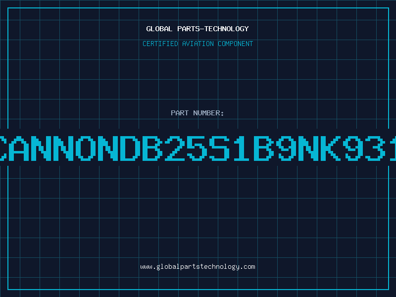 Aviation Part ITTCANNONDB25S1B9NK93120S