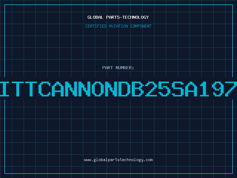Aviation Part ITTCANNONDB25SA197