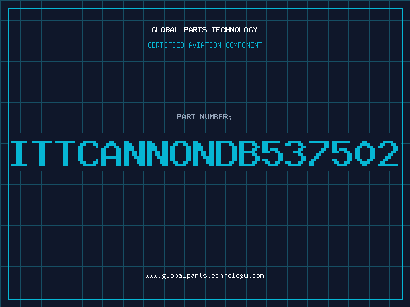 Aviation Part ITTCANNONDB537502