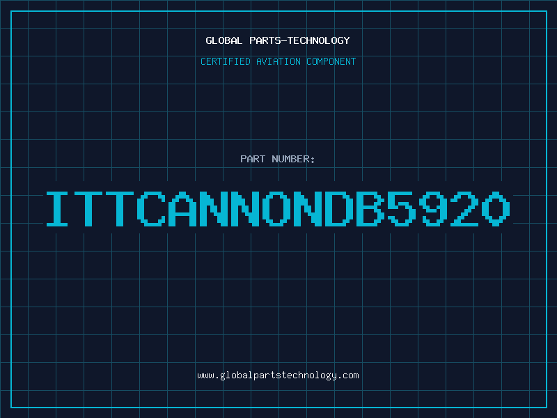 Aviation Part ITTCANNONDB5920
