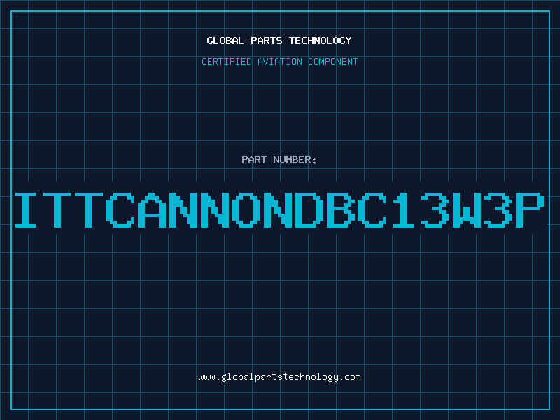 Aviation Part ITTCANNONDBC13W3P