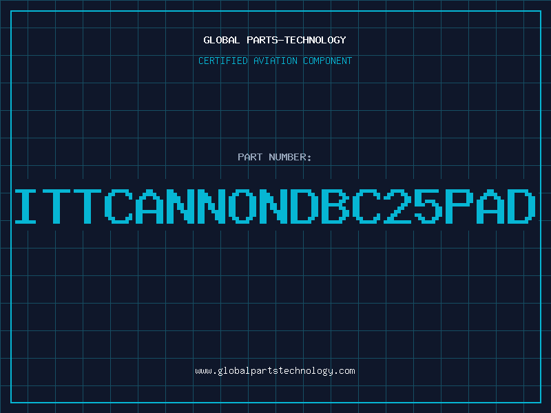 Aviation Part ITTCANNONDBC25PAD