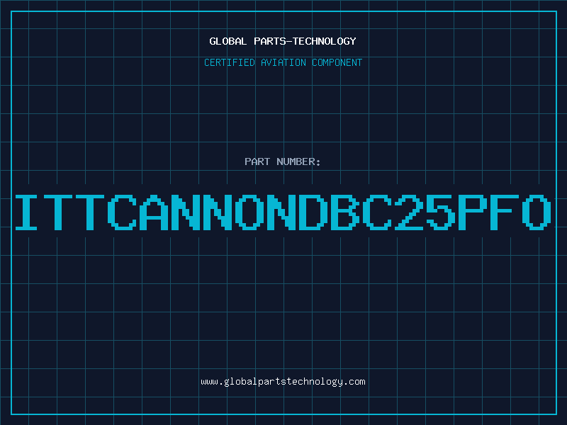 Aviation Part ITTCANNONDBC25PFO