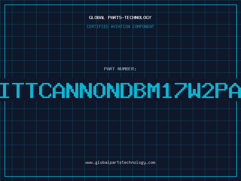 Aviation Part ITTCANNONDBM17W2PA