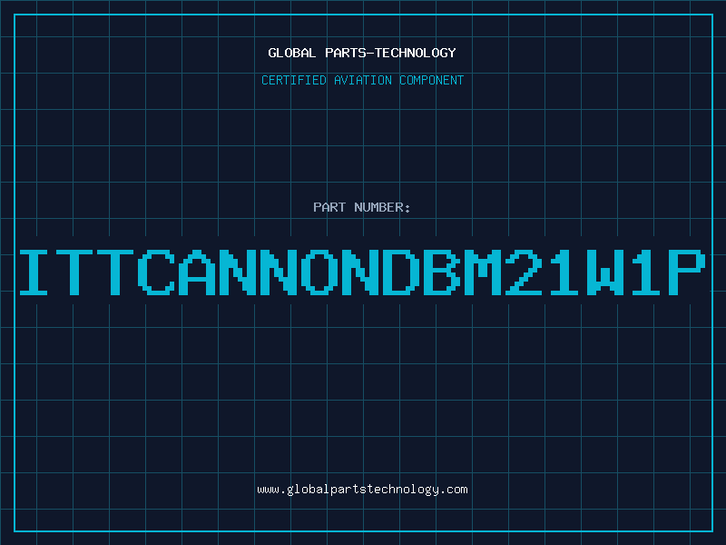 Aviation Part ITTCANNONDBM21W1P