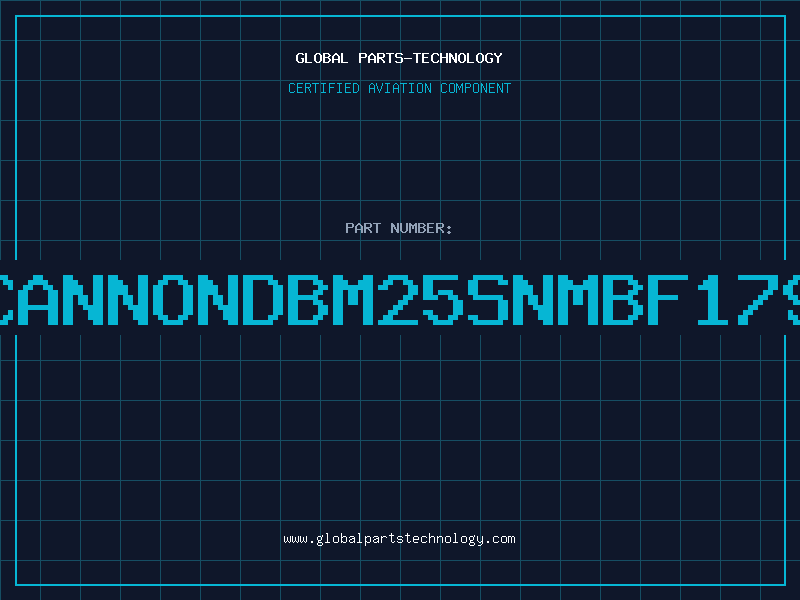 Aviation Part ITTCANNONDBM25SNMBF179K56