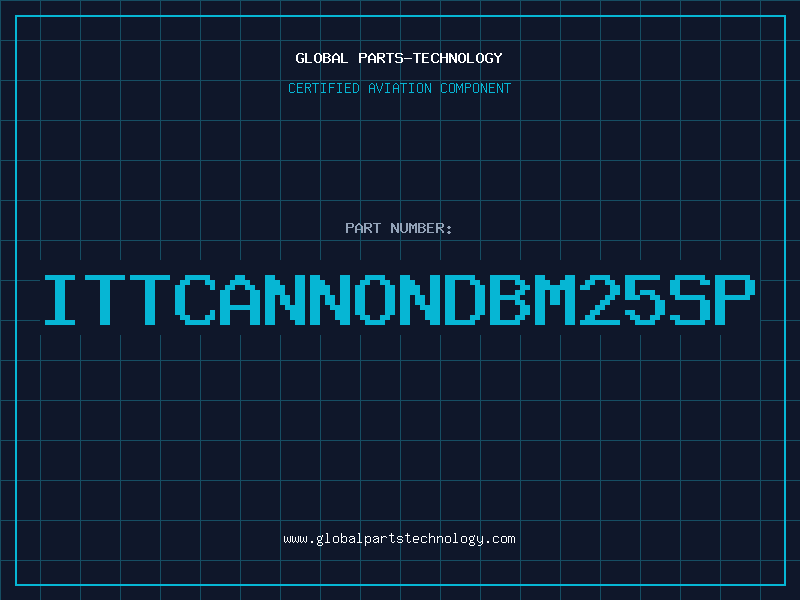 Aviation Part ITTCANNONDBM25SP